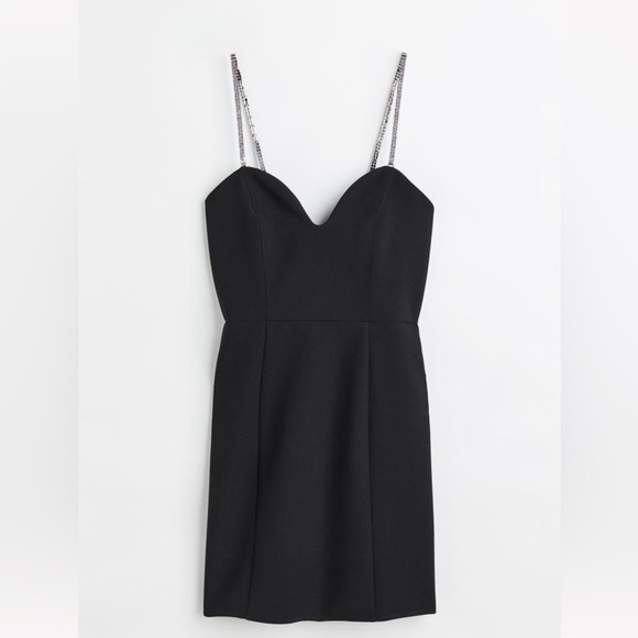 Rhinestone straps dress - Picture 5 of 8